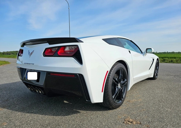 Chevrolet Corvette cena 219000 przebieg: 19640, rok produkcji 2017 z Przasnysz małe 191